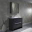 Ensemble de meuble-lavabo simple 36 "avec miroir Artemis-24551229