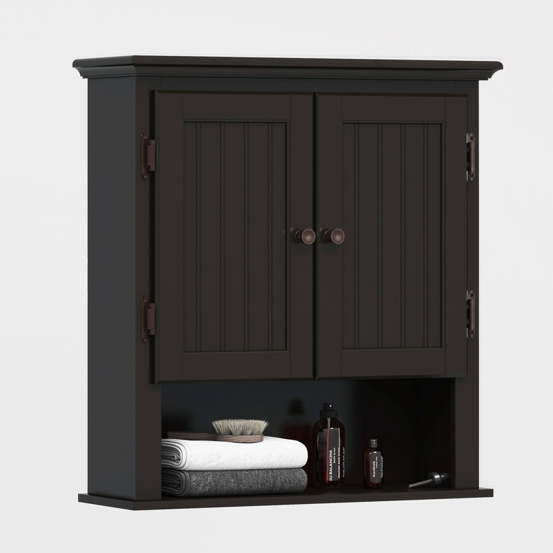 Jesusita Bathroom Cabinet, Espresso
