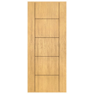 Portes d'entrée pré-montées en fibre de verre Manhattan