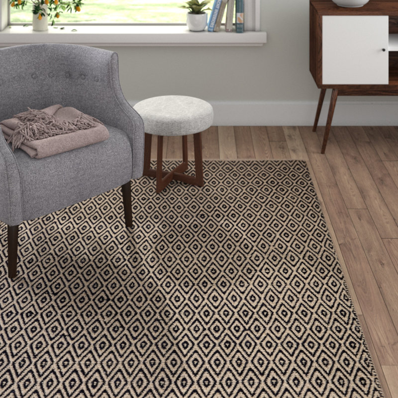 Geometric Indoor Rug, Rectangle 8' x 11'