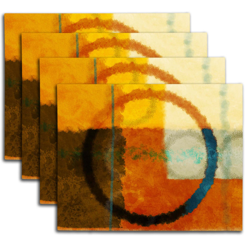 Polyester Abstract Placemat