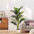 Cedric 61" Artificial Palm Trees With Pots & Iron Frame