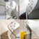 Modern Staircase LED Crystal Pendant Light - Stylish Ring Design