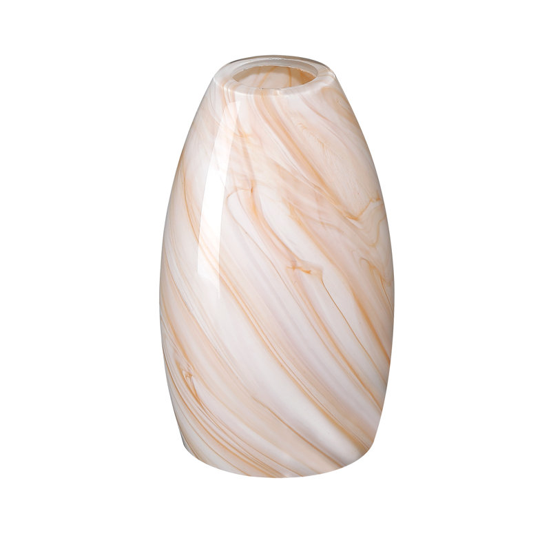 Abat-jour suspendu en verre 7,64 po, Champers