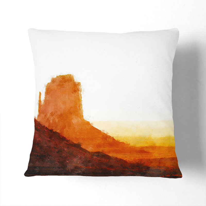 Square Cushion, 40cm H x 40cm W x 15cm D, Stone