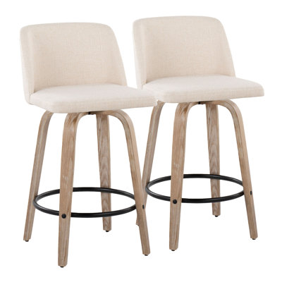 Tabouret de bar 26 po Mid-Century