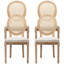 Ensemble de 4 chaises d'appoint rembourrées H 19,7 po Amando-1834810754-1834810756-1835853704