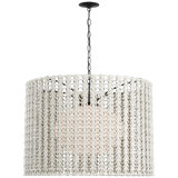 Catania 30" Hanging Shade With Cream Braided Rope