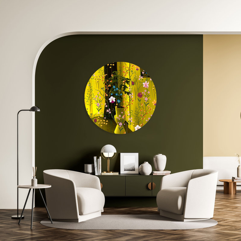 Jolis cercles en acrylique en miroir
