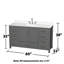 Sheffield 60" Bathroom Vanity Set with 58" Mirror-59388323-59388324-134229459