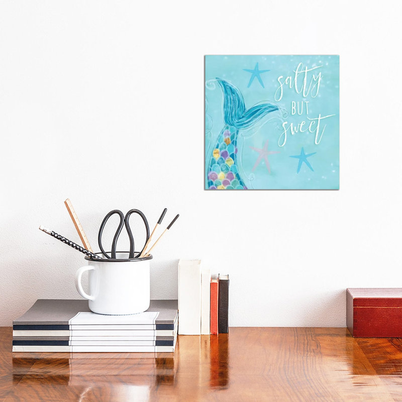 Make Waves II by Hartworks - Wrapped Canvas Print, 30.48 cm H x 30.48 cm W