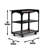 Sherlock - Cart With Casters - Black