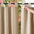 2 Panels Outdoor Curtains for Patio Waterproof, Thermal Insulated Detachable Sticky Tab Top Room Darkening Great Vertical Drape Outdoor Divider for Pergola-1124838734-1124838732