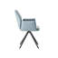 Chaise d'appoint pivotante