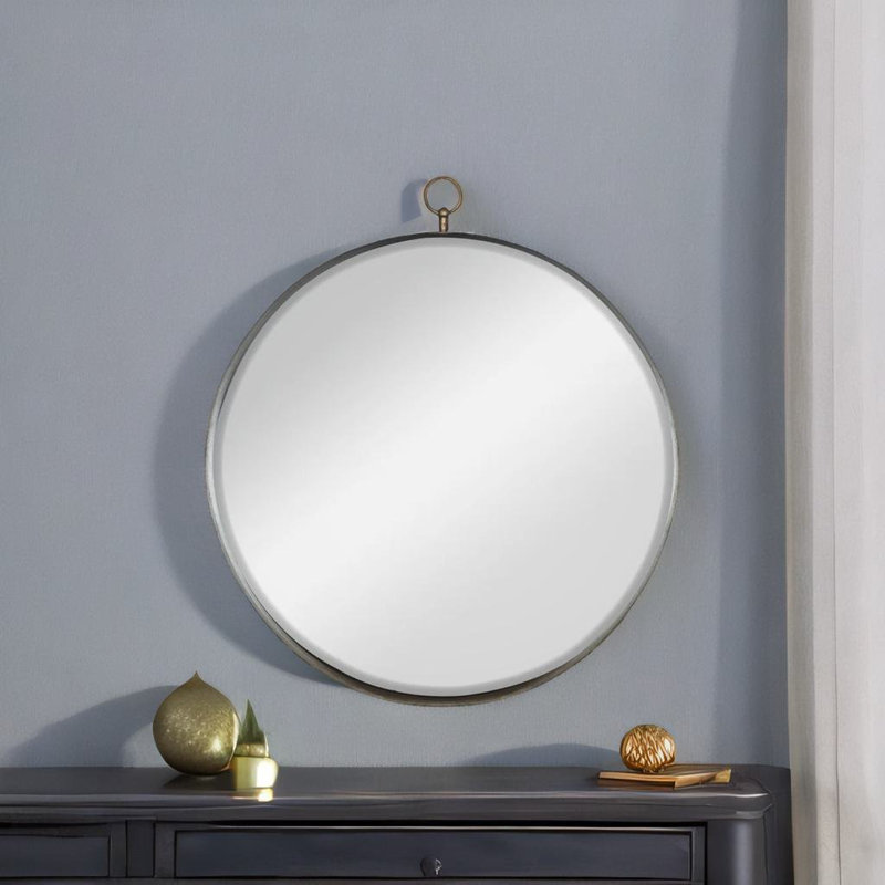Miroir mural Nwabuzor, 34 po x 30 po