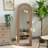 Wooden Bead Frame Full Length Mirror-1089864752-1075825798