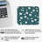 Floral Jasmine Flowers Pattern XIII Modern Gaming Cute Office Laptop Desk Pad Gift Mat Square Rectangle Non-Slip Mousepad