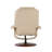 Faux Leather Swivel Recliner