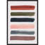 «Brush Strokes Bohemia» par Laura Pantony, reproduction d'art sur toile encadrée-586947480-586947486