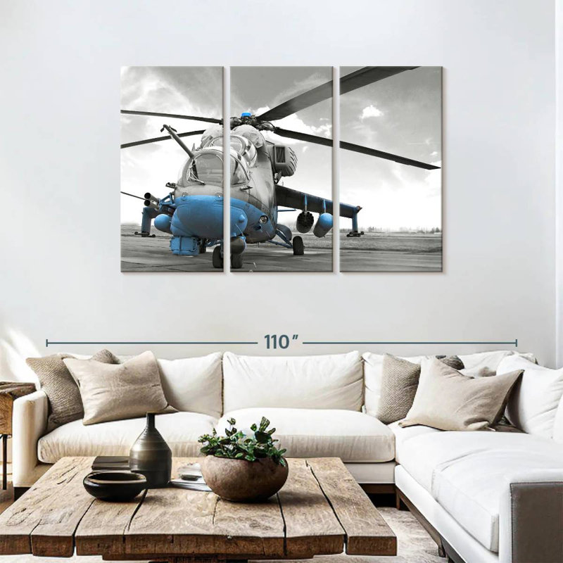 Pop héliport Mait, H 48 po x l 74 po