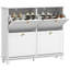 16 Pair Flip Down Shoe Storage
