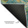 Premium Machine Washable Cerrito AMF533 Teal Rug