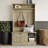 Hall Tree with Storage Cabinet-1916222682
