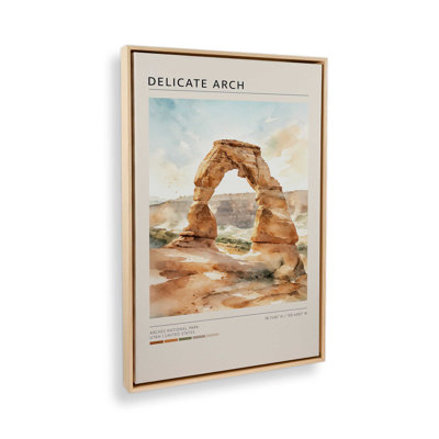 Delicate Arch, Utah, reproduction d'art sur toile