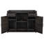 Armoire de bar en faux osier Havessa-129228524