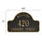 Lexy Welcome 2 Line Address Wall Address Plaque-347745921-347745931