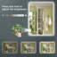Miroir de salle de bain à DEL avec rétroéclairage, miroir de salle de bain anti-buée avec gradation continue, homologué ETL, étanche IP54, CRI90 +, verre trempé HD-2038778699