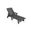 Ensemble de chaise longue avec table d'appoint