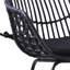 Ensemble de 2 chaises de patio Niya, polyester, acier, rotin extérieur-100917536
