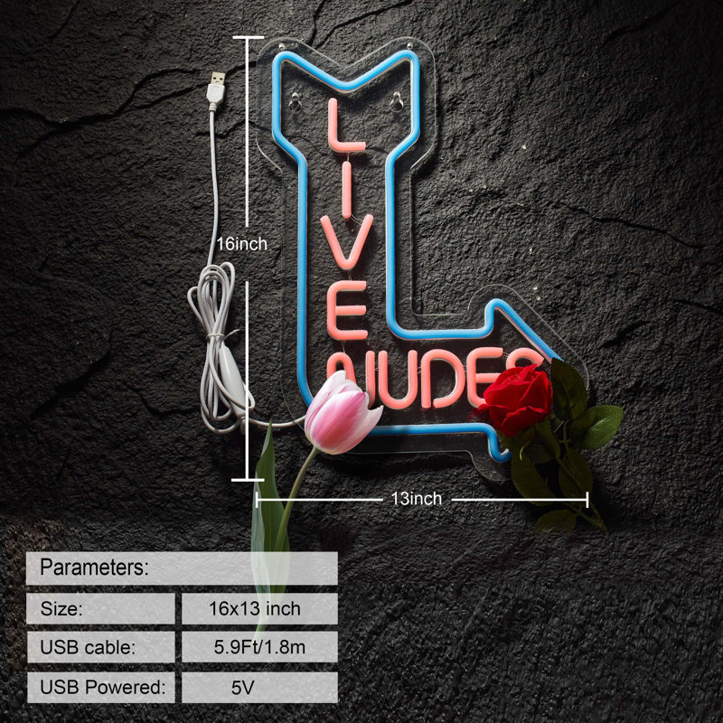 Enseigne au néon pour décoration murale Cave Bar Beer Home Neon Light