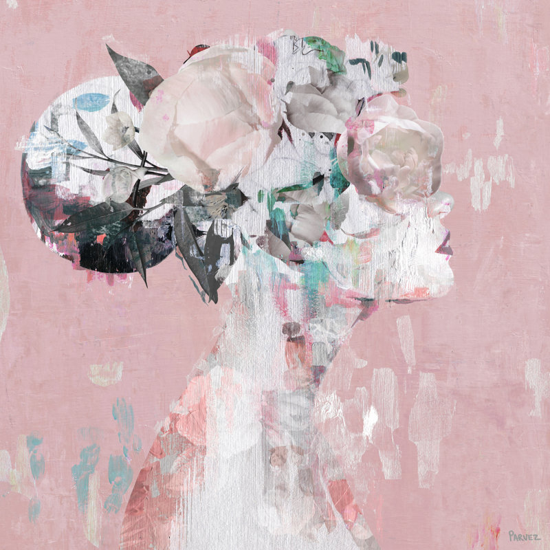 Elegant Bun by Parvez Taj - 1 Piece Wrapped Canvas Painting, 122cm H x 122cm W