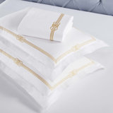 Moonlawn Cotton Gold Embroidered 3 Piece Duvet Cover Set by Superior