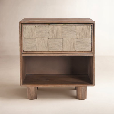 2-Shelf Mango Nightstand