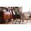Chaise de bureau pivotante en cuir Auric-86865261