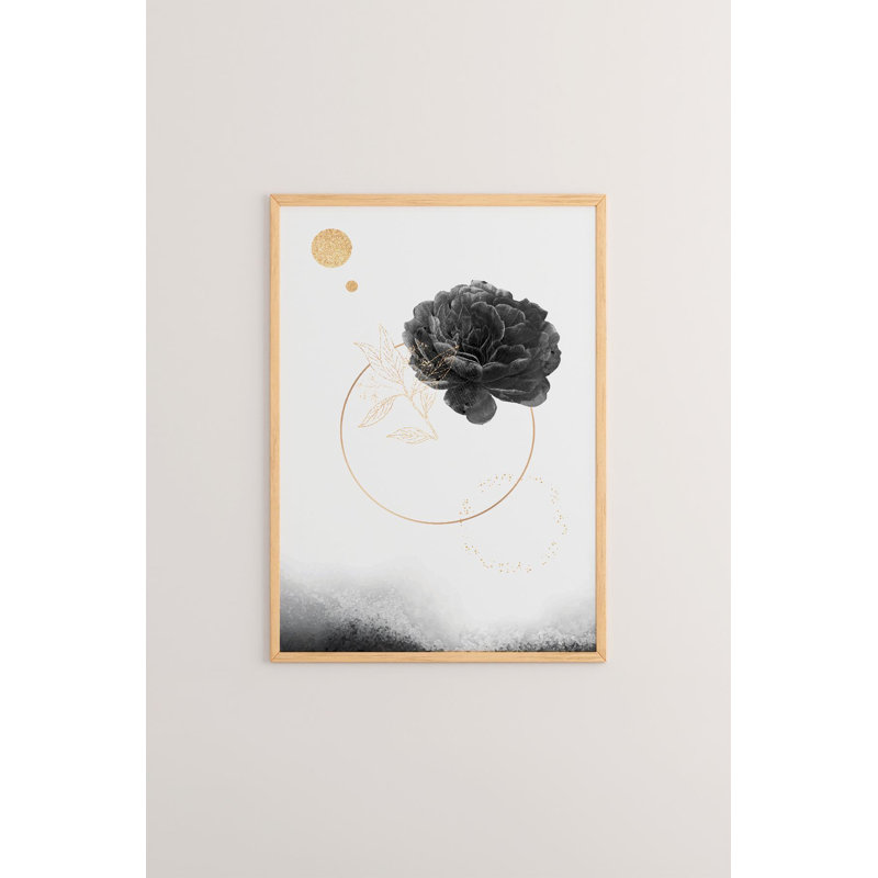 Élégante peinture décorative encadrée, 13 x 19 pouces | Cadre 100% bois massif (épaisseur: 0,8 pouce) | Œuvre d'art 100% MDF (épaisseur: 0,1 pouce) | Impression numérique, parfaite pour la décoration de la maison ou du bureau, design élégant et moderne