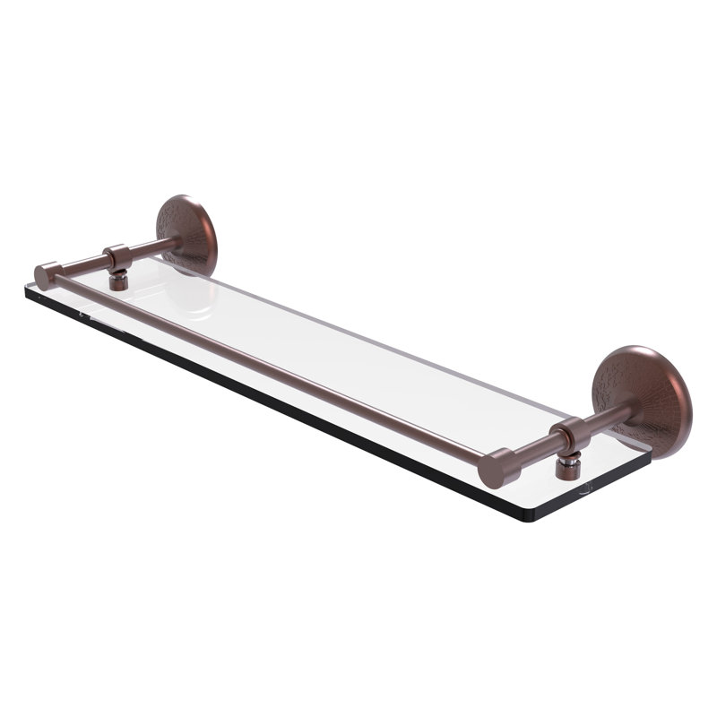 Étagère murale l 22 "Tilney, Cuivre antique