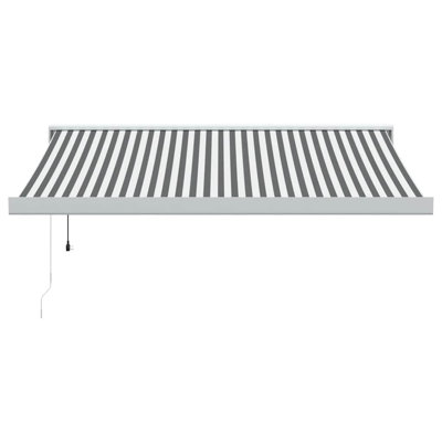Dakota Fields Polyester Cover Motorised Retractable Patio Awning