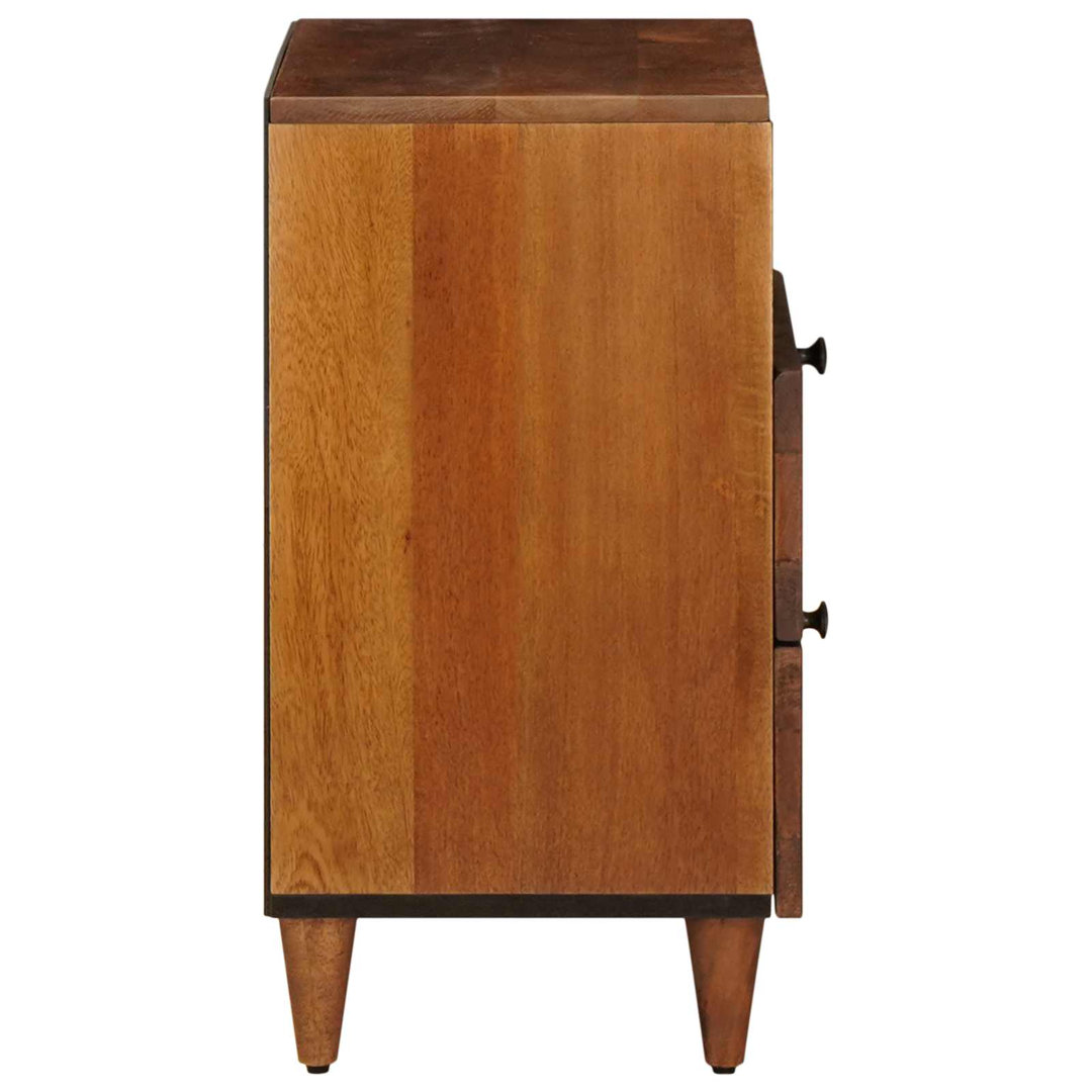 50cm W Solid Wood Bedside Table