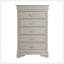 Commode Lorana, champagne argenté