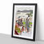 Two Women at a Teahouse by Harunobu Suzuki - Picture Frame Painting Print-55606053-55606058