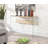 Allegonda 44'' Console Table with Glass Frame-2092689644