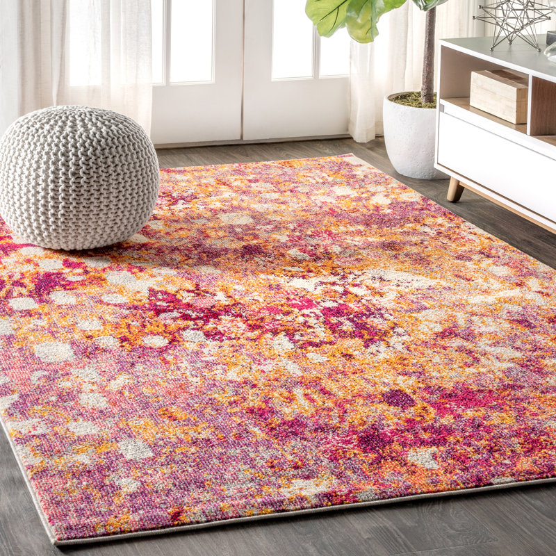 Rawley Abstract Area Rug, Rectangle 122 x 183cm
