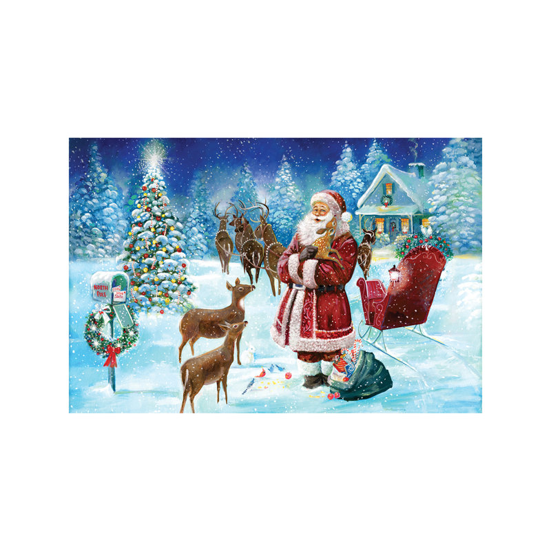 North Pole by Ruane Manning - Wrapped Canvas Print, 152.5 cm H x 101.5 cm W