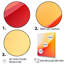 Orange Spectral Slice I - formes abstraites, impressions d'art mural-97082699-97082704