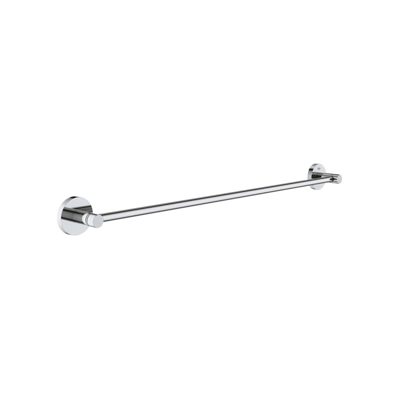 Barre à serviettes murale 19,8425 po Essentials, H 2,36 po x L 18 po x P 2,13 po, Chrome étoilé
