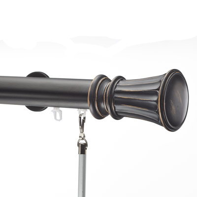Heberling Single Curtain Rod